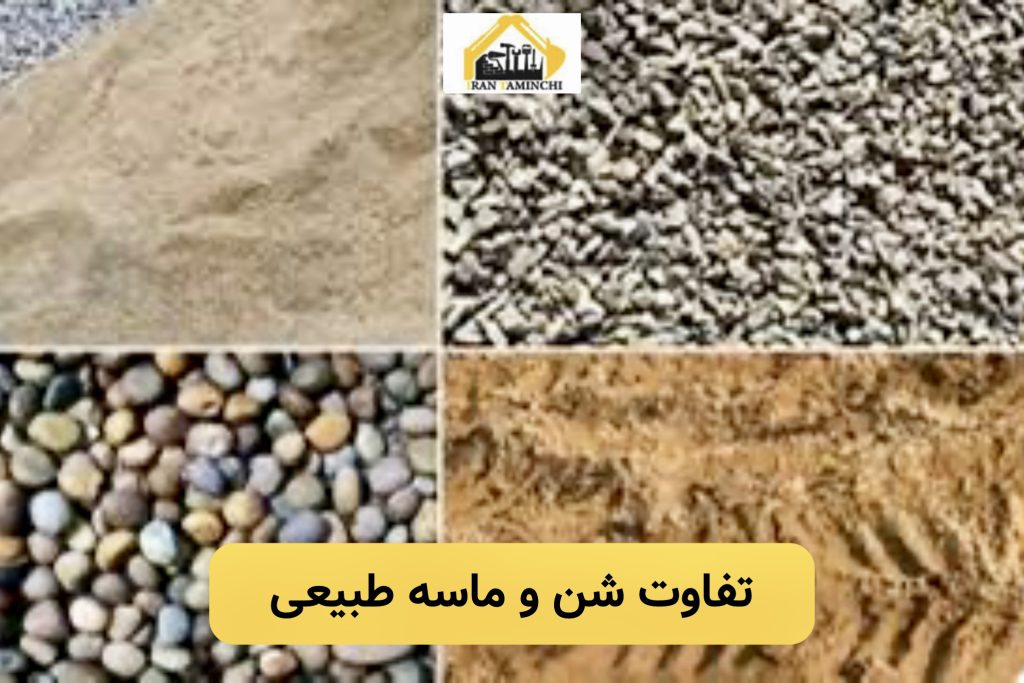 انواع ماسه ساختمانی و کاربرد آن ها - ایران تامین چی